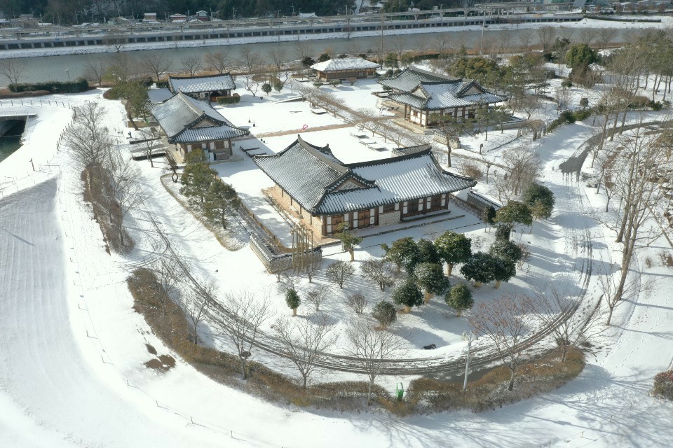 국가정원 설경